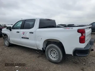 2021 Chevrolet Silverado 1500 Work Truck with VIN 3GCUYAEF8MG353665, listed as a Copart auction lot 45312625 with 17,752 mi miles and Non Repairable. Bid and sale history available at DreamBid. Image 2.