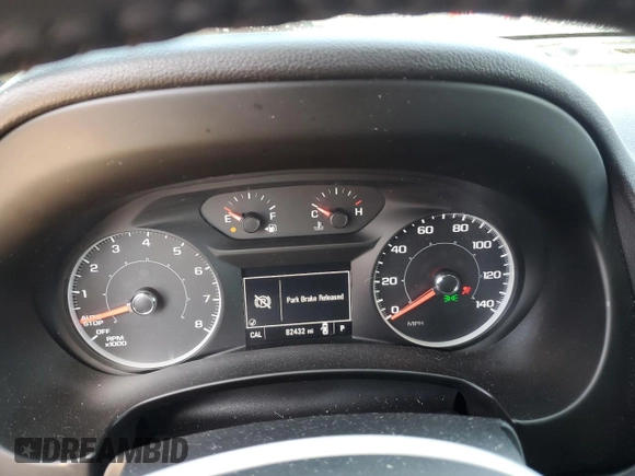 2018 GMC Terrain SLE with VIN 3GKALTEV6JL138457, listed as a Copart auction lot 48557545 with 82,432 mi miles and Clean Title. Bid and sale history available at carsss.com. Image 9.