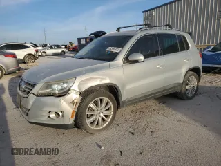 2011 Volkswagen Tiguan SEL w/Premium Navi with VIN WVGAV7AX8BW542758, listed as a Copart auction lot 49356485 with 77,958 mi miles and Salvage Title. Bid and sale history available at DreamBid. Image 1.