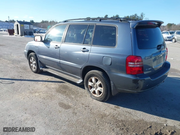 2003 Toyota Highlander with VIN JTEHF21A630152014, listed as a IAAI auction lot 41350269 with 167,444 mi miles. Bid and sale history available at carsss.com. Image 3.