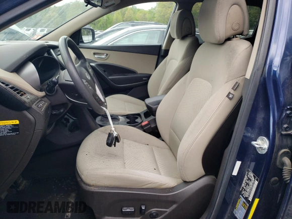 2017 Hyundai Santa Fe 2.4L z VIN 5XYZUDLB5HG483135, wystawiony jako Copart lot #55426735 z przebiegiem 93 470 mil mil oraz Szkoda całkowita • Salvage title. Historia ofert i sprzedaży dostępna na DreamBid. Obrazek 7.