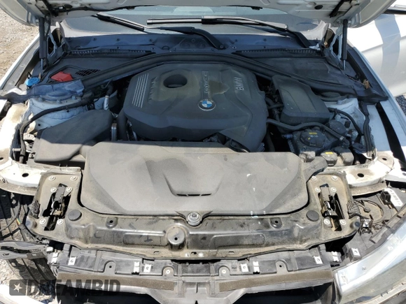 2017 BMW 3 Series 330i with VIN WBA8B9G51HNU50786, listed as a Copart auction lot 54413545 with 57,376 mi miles and Salvage Title. Bid and sale history available at DreamBid. Image 11.