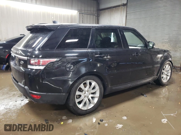 2017 Land Rover Range Rover Sport HSE with VIN SALWR2FV8HA145672, listed as a Copart auction lot 45575855 with 97,897 mi miles and Non Repairable. Bid and sale history available at carsss.com. Image 3.