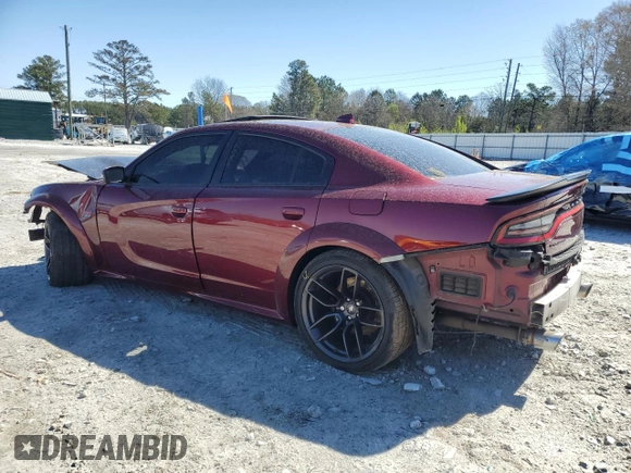 2020 Dodge Charger Scat Pack Widebody z VIN 2C3CDXGJ4LH107436, wystawiony jako Copart lot #49247045 z przebiegiem 72 089 mil mil oraz Szkoda całkowita • Salvage title. Historia ofert i sprzedaży dostępna na DreamBid. Obrazek 2.