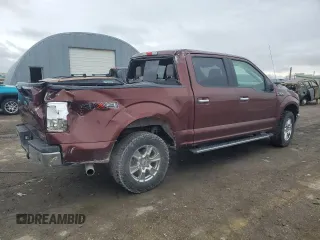 2015 Ford F-150 XLT with VIN 1FTEW1EFXFFA24559, listed as a Copart auction lot 51674285 with 91,192 mi miles and Salvage title. Bid and sale history available at DreamBid. Image 3.