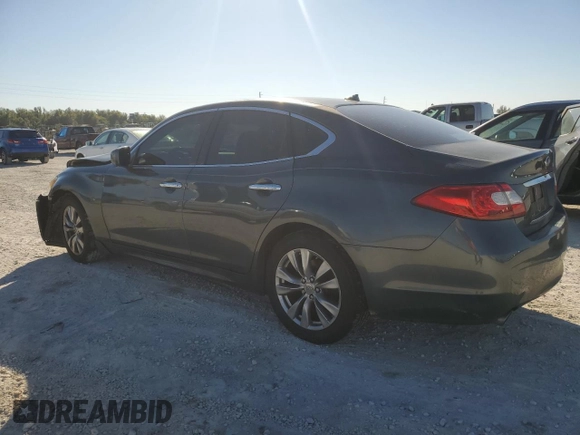 2011 Infiniti M37 with VIN JN1BY1AP9BM326655, listed as a Copart auction lot 82485374 with 163,687 mi miles and Salvage Title. Bid and sale history available at carsss.com. Image 2.