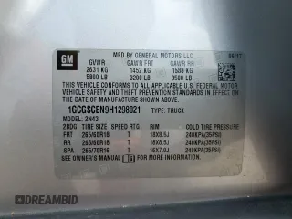 2017 Chevrolet Colorado 2WD LT with VIN 1GCGSCEN9H1298021, listed as a Copart auction lot 54320945 with 169,445 mi miles and Salvage title. Bid and sale history available at DreamBid. Image 12.