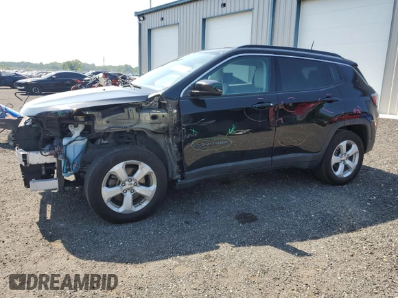 2017 Jeep Compass Latitude with VIN 3C4NJCBB1HT658590, listed as a Copart auction lot 60962925 with 140,352 mi miles and Salvage title. Bid and sale history available at DreamBid. Image 1.