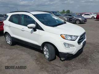 2020 Ford EcoSport SE z VIN MAJ3S2GE4LC339826, wystawiony jako IAAI lot #42009372 z przebiegiem 23 745 mil mil oraz . Historia ofert i sprzedaży dostępna na DreamBid. Obrazek 1.