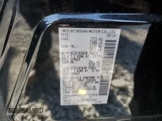 2015 Infiniti QX60 with VIN 5N1AL0MM0FC500204, listed as a Copart auction lot 61829275 with 135,769 mi miles and Clean title. Bid and sale history available at DreamBid. Image 13.