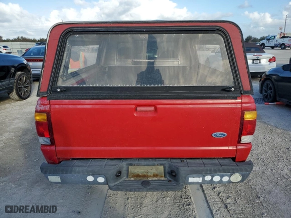1998 Ford Ranger XL with VIN 1FTYR10U8WUA00718, listed as a Copart auction lot 78620844 with 103,217 mi miles and Salvage Title. Bid and sale history available at carsss.com. Image 6.