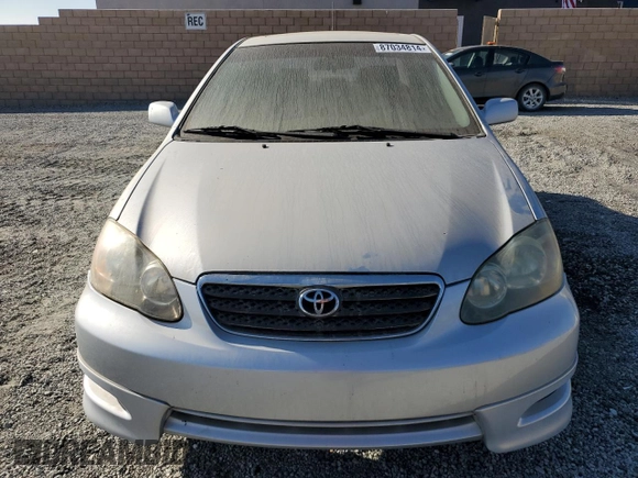 2006 Toyota Corolla CE with VIN 1NXBR32E76Z605686, listed as a Copart auction lot 87034814 with 237,674 mi miles and Clean Title. Bid and sale history available at DreamBid. Image 5.