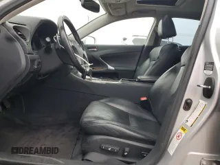 2010 Lexus IS 250 with VIN JTHBF5C24A5110506, listed as a Copart auction lot 52931455 with 117,942 mi miles and Salvage Title. Bid and sale history available at DreamBid. Image 7.