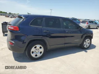 2016 Jeep Cherokee Altitude with VIN 1C4PJLAB2GW116661, listed as a Copart auction lot 53243165 with 94,708 mi miles and Salvage title. Bid and sale history available at DreamBid. Image 3.