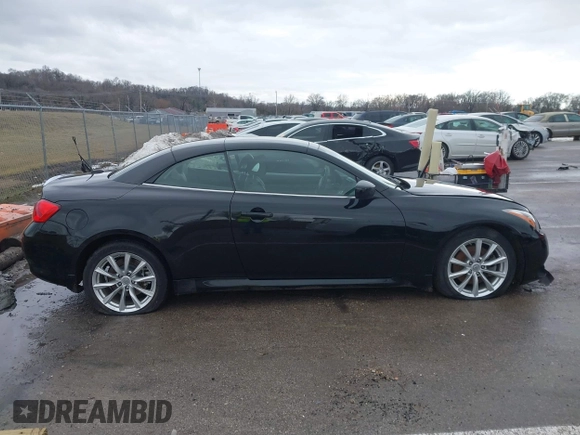 2011 Infiniti G37 with VIN JN1CV6FE8BM952456, listed as a IAAI auction lot 41384414 with 95,296 mi miles. Bid and sale history available at carsss.com. Image 13.