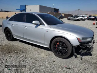 2014 Audi A4 Premium Plus with VIN WAUEFAFL3EN006118, listed as a Copart auction lot 46630505 with 127,528 mi miles and Salvage Title. Bid and sale history available at carsss.com. Image 4.