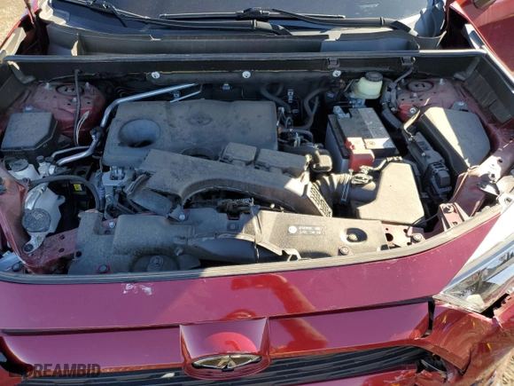 2019 Toyota RAV4 XLE with VIN JTMP1RFV8KD042527, listed as a Copart auction lot 45812425 with 36,886 mi miles and Salvage Title. Bid and sale history available at carsss.com. Image 14.