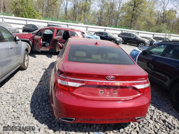 2014 Hyundai Azera Limited with VIN KMHFH4JG5EA385767, listed as a Copart auction lot 54288435 with 138,477 mi miles and Clean Title. Bid and sale history available at carsss.com. Image 6.