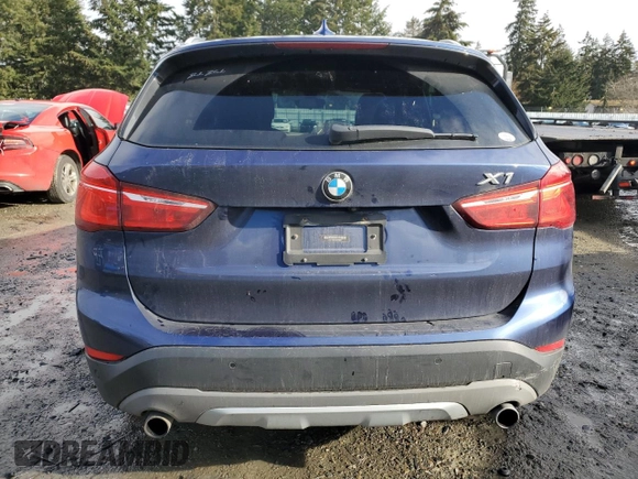 2016 BMW X1 xDrive28i with VIN WBXHT3C3XG5E56687, listed as a Copart auction lot 43629105 with 84,403 mi miles and Salvage Title. Bid and sale history available at carsss.com. Image 6.