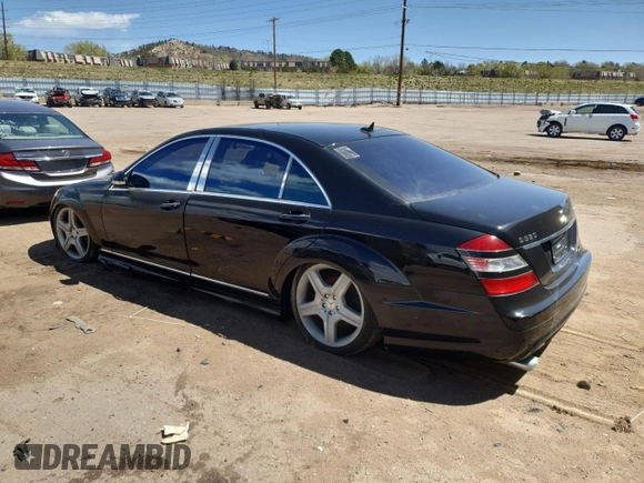 2007 Mercedes-Benz S 550 z VIN WDDNG86X37A092168, wystawiony jako Copart lot #54159495 z przebiegiem Nie podano mil oraz Czysty tytuł • Clean title. Historia ofert i sprzedaży dostępna na DreamBid. Obrazek 2.