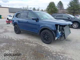 2024 Kia Telluride SX Prestige X-Pro with VIN 5XYP5DGC9RG476097, listed as a IAAI auction lot 41865672 with 8,651 mi miles and . Bid and sale history available at DreamBid. Image 1.