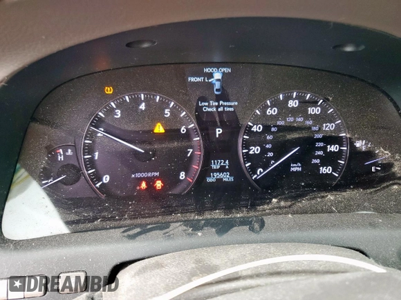 2008 Lexus LS 460 z VIN JTHBL46F385082774, wystawiony jako Copart lot #57446015 z przebiegiem 195 602 mil mil oraz Szkoda całkowita • Salvage title. Historia ofert i sprzedaży dostępna na DreamBid. Obrazek 9.