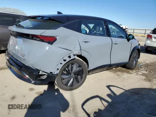 2023 Nissan ARIYA Evolve+ z VIN JN1DF0BBXPM710091, wystawiony jako Copart lot #89367835 z przebiegiem 16 314 mil mil oraz Szkoda całkowita • Salvage title. Historia ofert i sprzedaży dostępna na DreamBid. Obrazek 3.