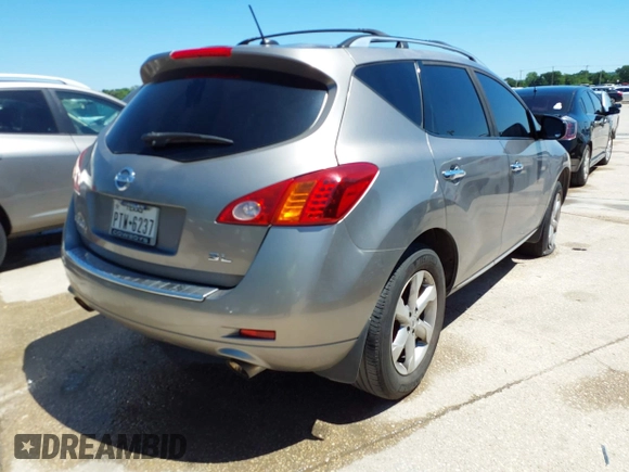 2010 Nissan Murano S with VIN JN8AZ1MU8AW018956, listed as a IAAI auction lot 42088095 with 151,844 mi miles. Bid and sale history available at carsss.com. Image 4.