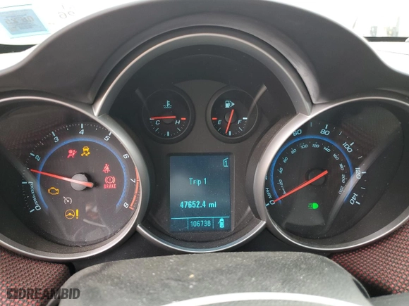2011 Chevrolet Cruze ECO w/1XF with VIN 1G1PJ5S95B7290579, listed as a Copart auction lot 50474655 with 106,738 mi miles and Salvage Title. Bid and sale history available at carsss.com. Image 9.