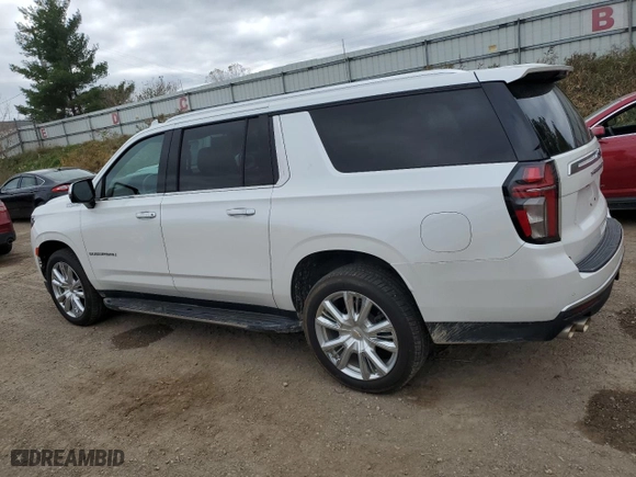 2021 Chevrolet Suburban High Country with VIN 1GNSKGKL1MR383586, listed as a Copart auction lot 78837294 with 73,478 mi miles and Salvage Title. Bid and sale history available at carsss.com. Image 2.