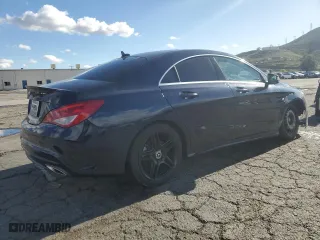 2018 Mercedes-Benz CLA with VIN WDDSJ4EB0JN537856, listed as a Copart auction lot 49134115 with 59,562 mi miles and Salvage Title. Bid and sale history available at carsss.com. Image 3.