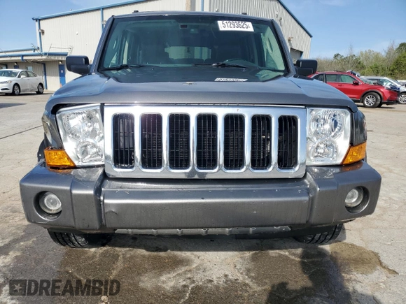 2007 Jeep Commander Limited with VIN 1J8HH582X7C636179, listed as a Copart auction lot 51293625 with 214,078 mi miles and Salvage title. Bid and sale history available at DreamBid. Image 5.