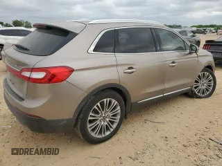 2018 Lincoln MKX Reserve with VIN 2LMPJ6LRXJBL31743, listed as a Copart auction lot 53216255 with 125,047 mi miles and Salvage Title. Bid and sale history available at carsss.com. Image 3.