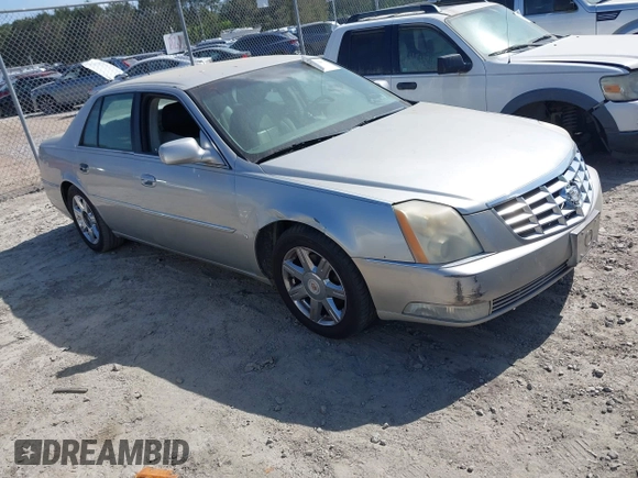 2007 Cadillac DTS Luxury I with VIN 1G6KD57Y07U194377, listed as a IAAI auction lot 42145447 with 258,637 mi miles and . Bid and sale history available at DreamBid. Image 1.