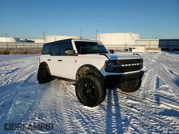 2022 Ford Bronco with VIN 1FMEE5DP2NLB30441, listed as a Copart auction lot 45985755 with 39,241 mi miles and Salvage Title. Bid and sale history available at DreamBid. Image 11.