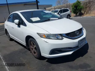 2015 Honda Civic Sedan SE with VIN 19XFB2F70FE258068, listed as a IAAI auction lot 41976430 with 129,246 mi miles. Bid and sale history available at carsss.com. Image 1.