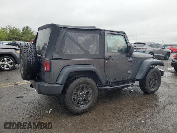 2017 Jeep Wrangler Sport z VIN 1C4AJWAG0HL644978, wystawiony jako Copart lot #56485985 z przebiegiem 104 151 mil mil oraz Szkoda całkowita • Salvage title. Historia ofert i sprzedaży dostępna na DreamBid. Obrazek 3.