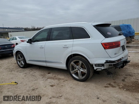 2019 Audi Q7 Prestige with VIN WA1VAAF79KD007533, listed as a Copart auction lot 46195905 with 69,555 mi miles and Salvage Title. Bid and sale history available at carsss.com. Image 2.