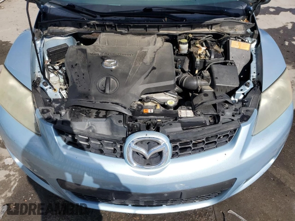 2007 Mazda CX-7 Sport with VIN JM3ER293070138174, listed as a Copart auction lot 46674635 with 191,095 mi miles and Salvage Title. Bid and sale history available at DreamBid. Image 12.