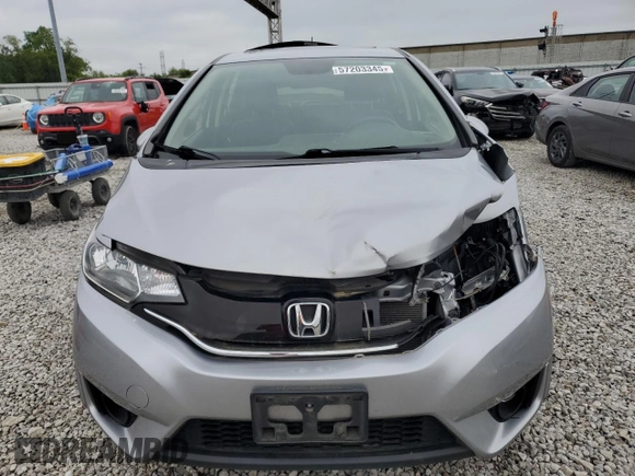 2017 Honda Fit EX-L z VIN JHMGK5H83HS003294, wystawiony jako Copart lot #57203345 z przebiegiem 38 177 mil mil oraz Szkoda całkowita • Salvage title. Historia ofert i sprzedaży dostępna na DreamBid. Obrazek 5.