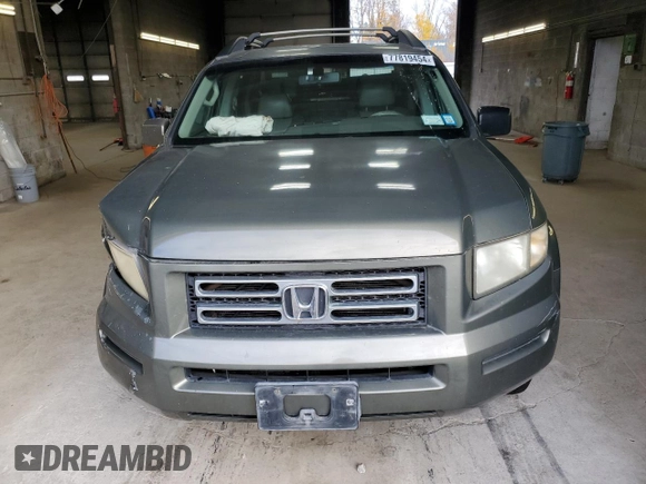 2006 Honda Ridgeline RTL with VIN 2HJYK16546H527657, listed as a Copart auction lot 77819454 with 0 mi miles and Salvage Title. Bid and sale history available at carsss.com. Image 5.