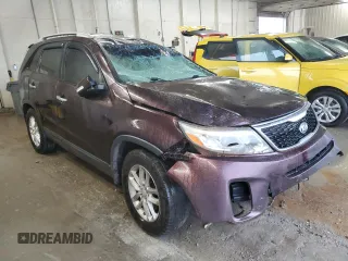 2014 Kia Sorento LX с VIN 5XYKT3A6XEG489481, выставлен на аукционе Copart как лот 56676645 с пробегом Не указан миль и Списание • Salvage title. История ставок и продаж доступна на DreamBid. Изображение 4.