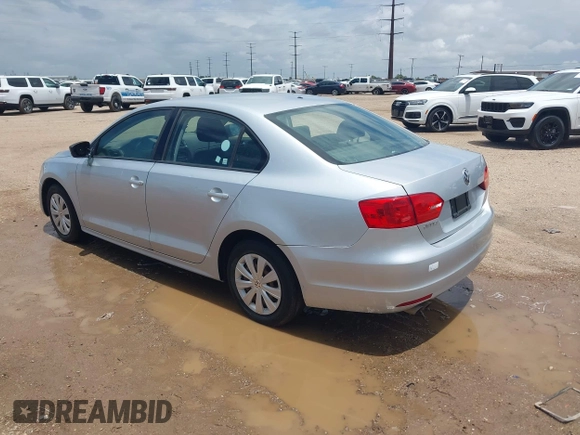 2013 Volkswagen Jetta S with VIN 3VW2K7AJ4DM410383, listed as a IAAI auction lot 42627193 with 154,300 mi miles and . Bid and sale history available at DreamBid. Image 3.