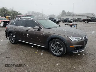 2017 Audi allroad Premium Plus with VIN WA18NAF40HA057481, listed as a Copart auction lot 81336614 with 61,250 mi miles and Salvage Title. Bid and sale history available at carsss.com. Image 4.
