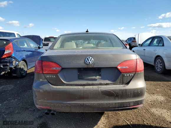 2011 Volkswagen Jetta Sedan SE PZEV with VIN 3VWDZ7AJ2BM027432, listed as a Copart auction lot 42688125 with 137,546 mi miles and Salvage Title. Bid and sale history available at carsss.com. Image 6.