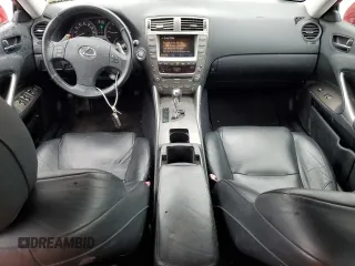 2006 Lexus IS 250 with VIN JTHBK262X65013954, listed as a Copart auction lot 55437155 with 158,395 mi miles and Clean Title. Bid and sale history available at DreamBid. Image 8.