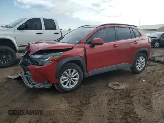 2022 Toyota Corolla Cross LE z VIN 7MUBAAAG4NV005185, wystawiony jako Copart lot #59584275 z przebiegiem 47 118 mil mil oraz Nie do naprawy • Non repairable. Historia ofert i sprzedaży dostępna na DreamBid. Obrazek 1.