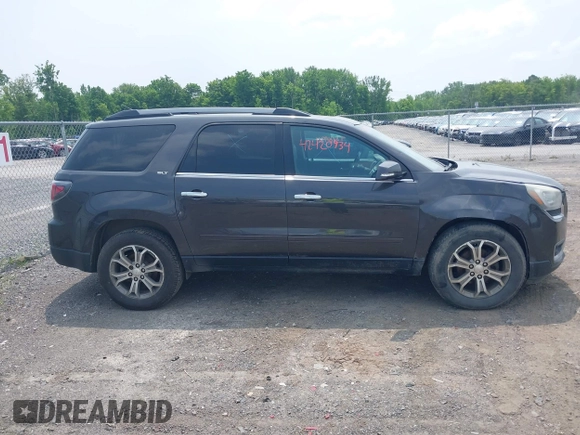 2014 GMC Acadia SLT z VIN 1GKKVSKD8EJ195387, wystawiony jako IAAI lot #42420934 z przebiegiem 168 829 mil mil oraz . Historia ofert i sprzedaży dostępna na DreamBid. Obrazek 12.