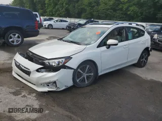 2019 Subaru Impreza Premium z VIN 4S3GTAD62K3753556, wystawiony jako Copart lot #63009014 z przebiegiem Nie podano mil oraz Szkoda całkowita • Salvage title. Historia ofert i sprzedaży dostępna na DreamBid. Obrazek 1.