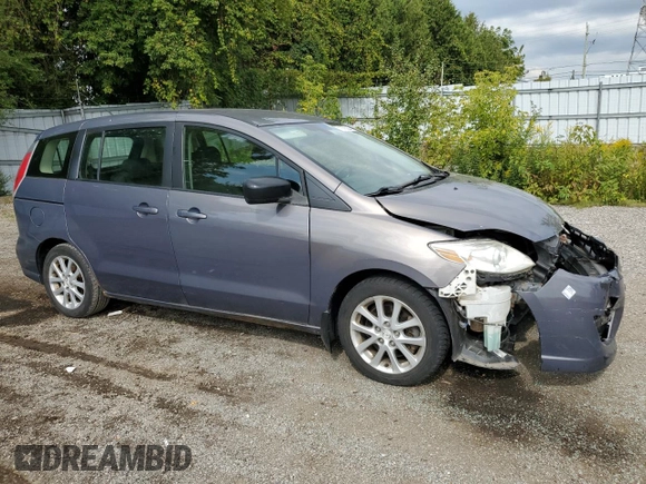 2010 Mazda 5 Sport with VIN JM1CR2W35A0373293, listed as a Copart auction lot 70782944 with 231,694 mi miles and Salvage Title. Bid and sale history available at DreamBid. Image 4.